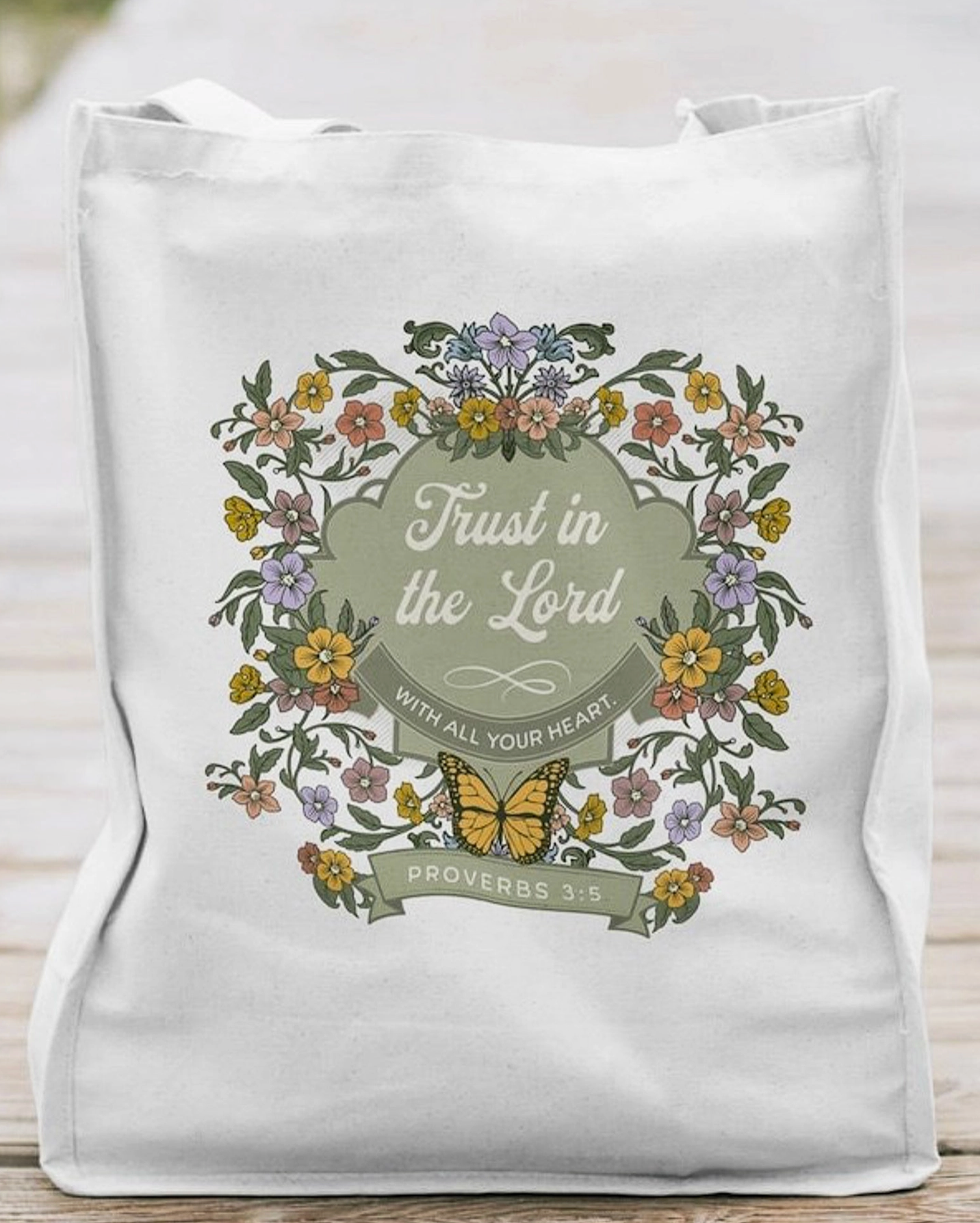 Trust in the Lord Tote Bag