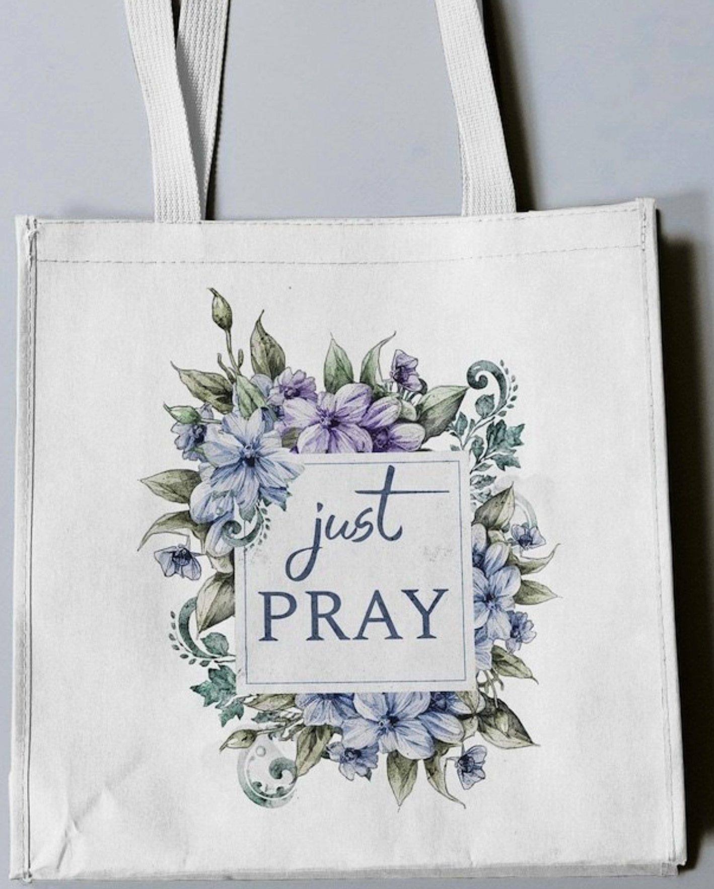 Just Pray Tote Bag