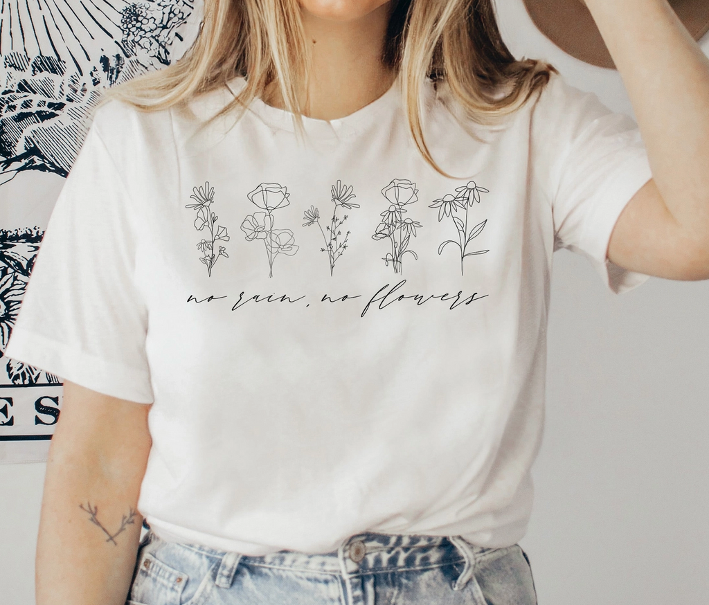 No Rain No Flowers Tee