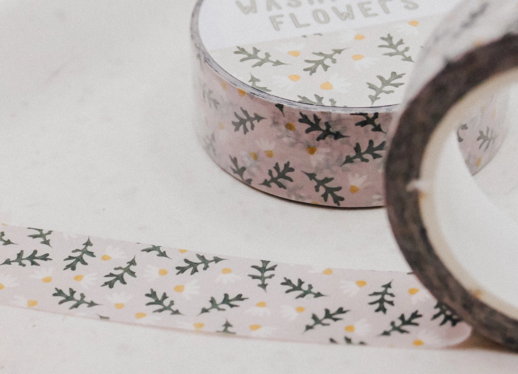 Flower Washi Tape