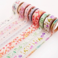 Floral Washi Tape - 8 Pack