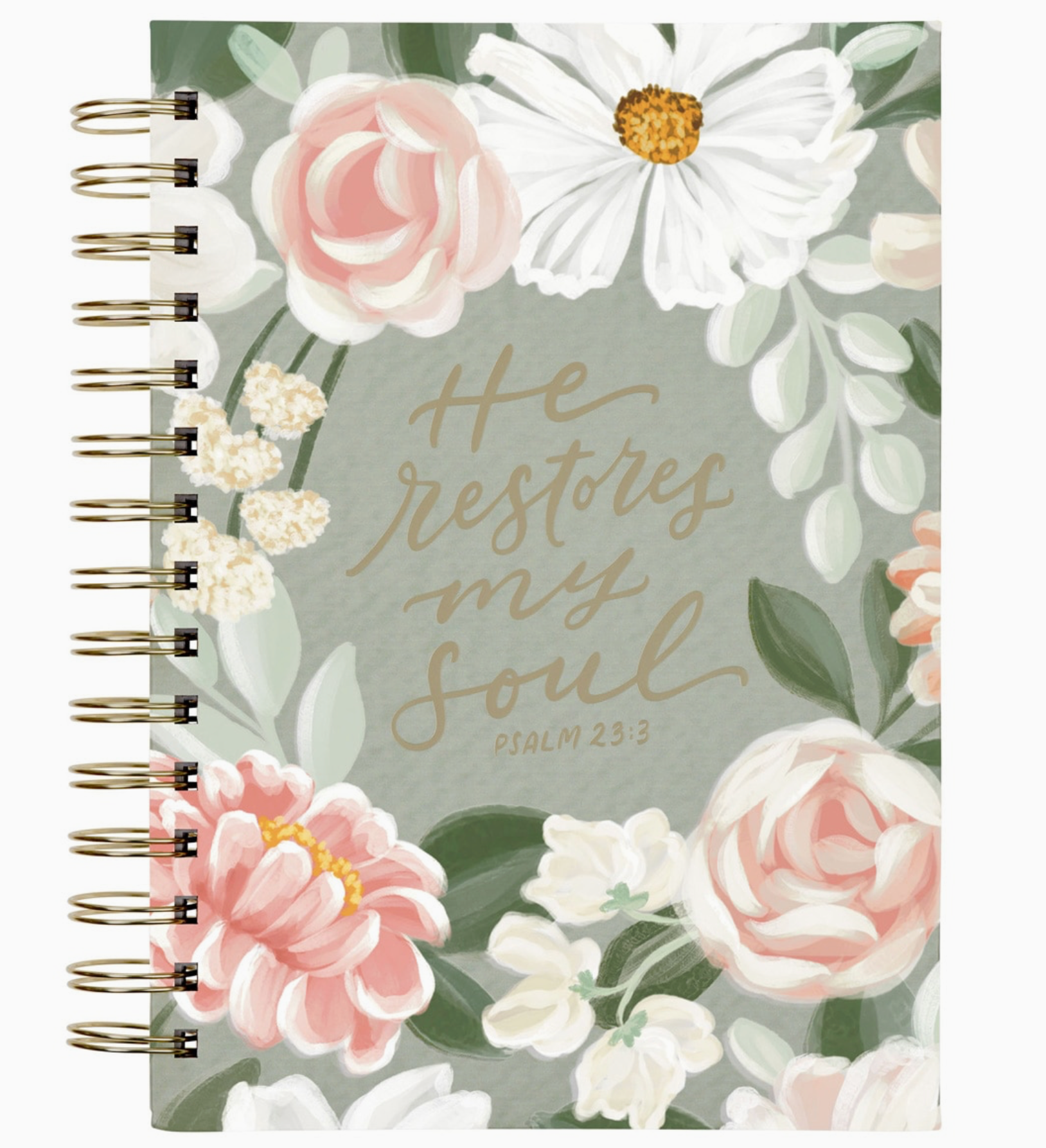 He Restores My Soul Ps. 23:3 Journal