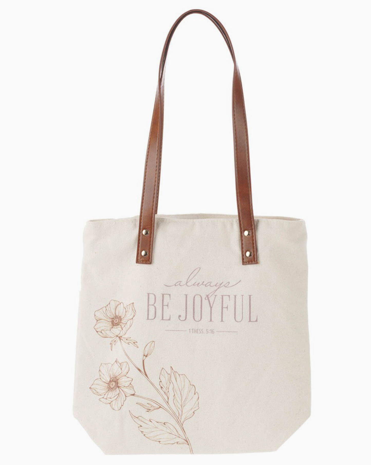 Be Joyful 1 Thess. 5:16 Tote Bag